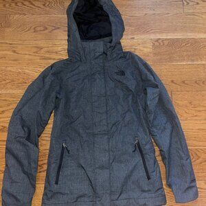 NORTHFACE Woman's Shell Parka Grey Size S